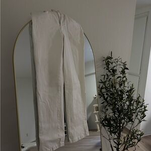 Cotton On Women's Straight Leg Jeans white